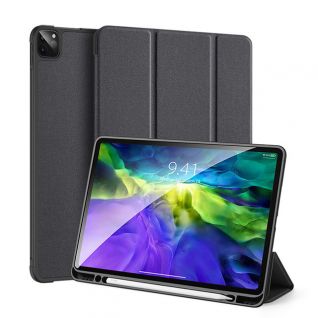 Fabric iPad Case Soft TPU Cover With Pencil holder For ipad 2020 Pro 